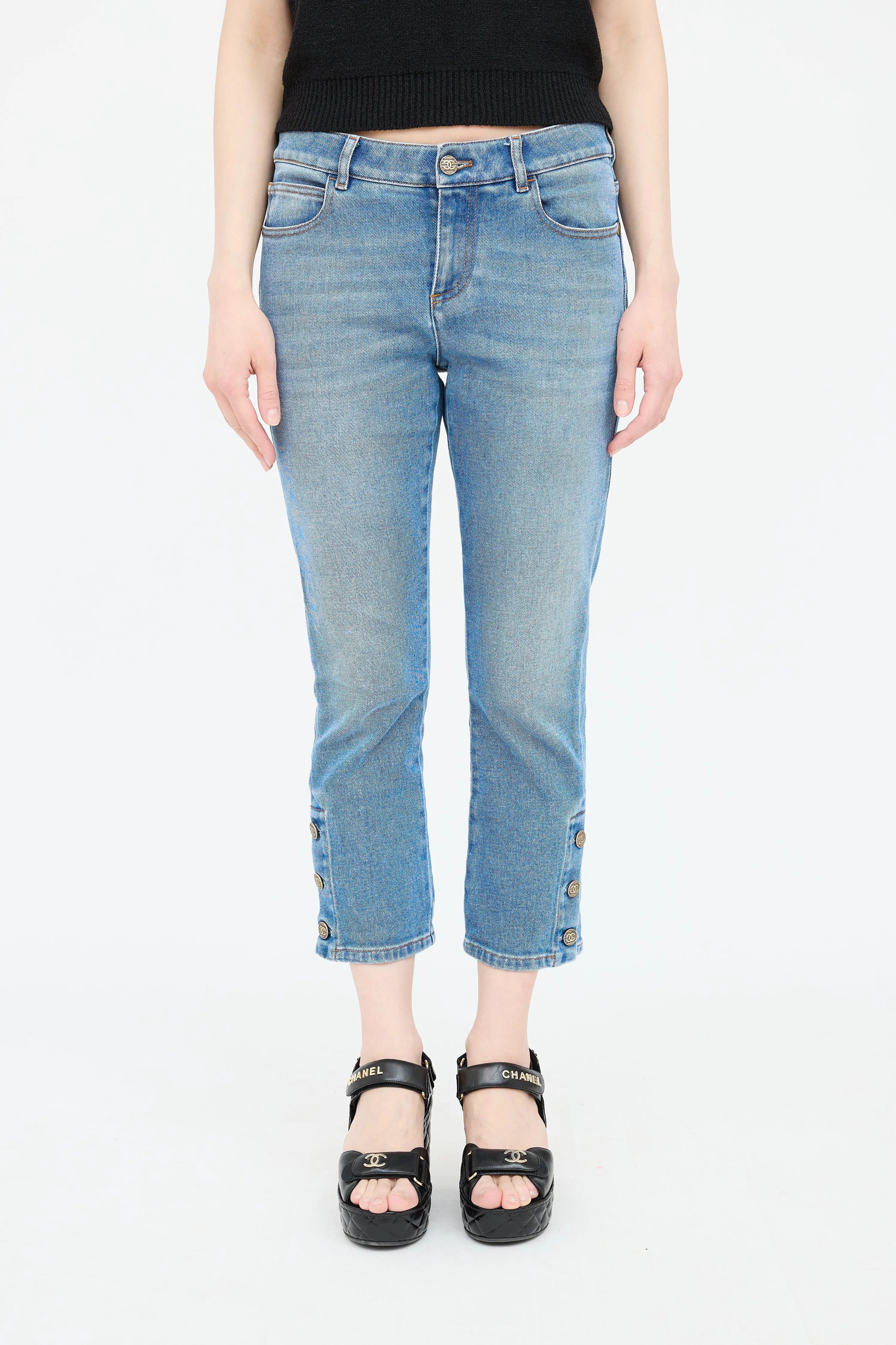 2019 Cruise Cropped Jeans