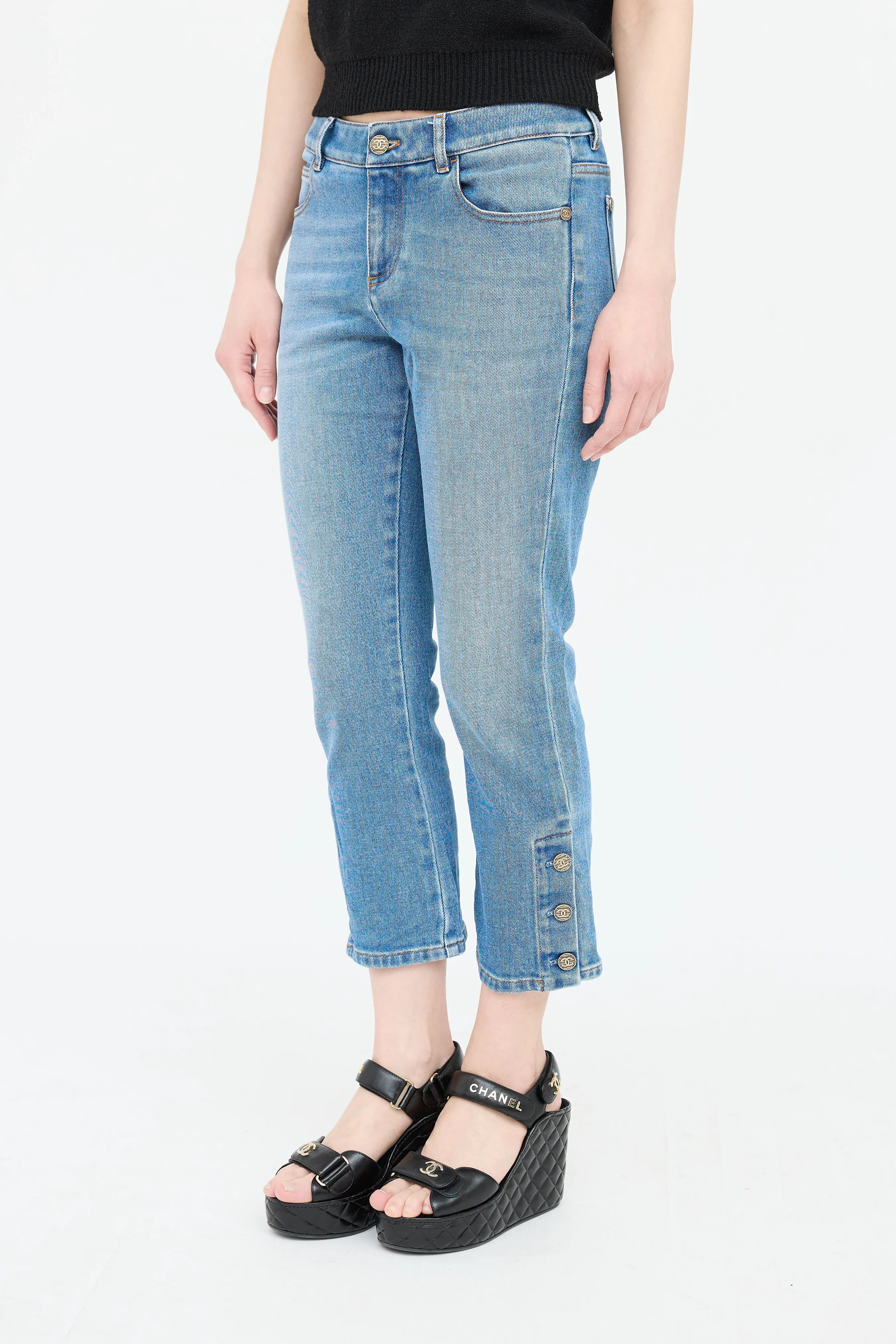 2019 Cruise Cropped Jeans