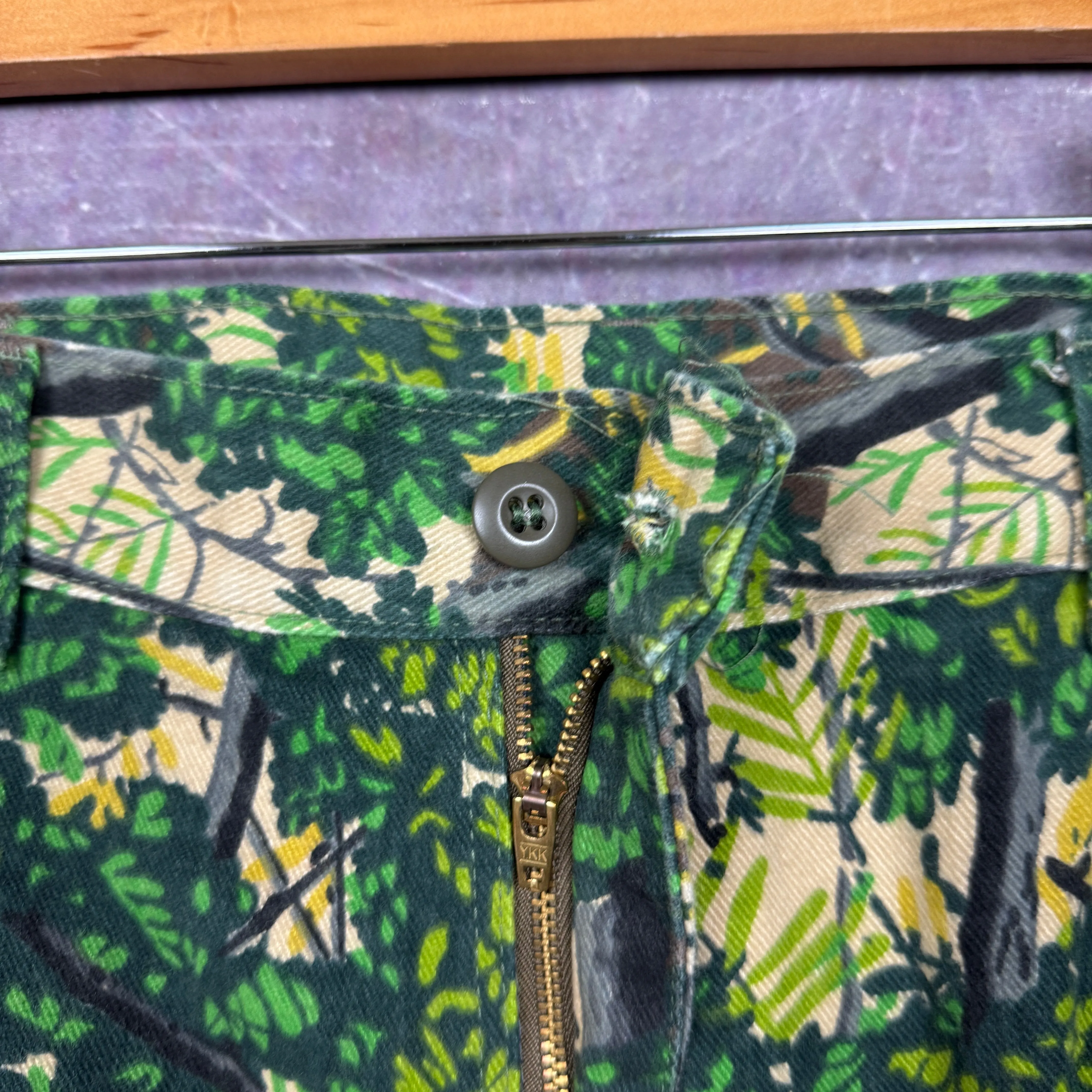 90s Bushlan Camo Baggy Cargo Work Pants 37x33 2087