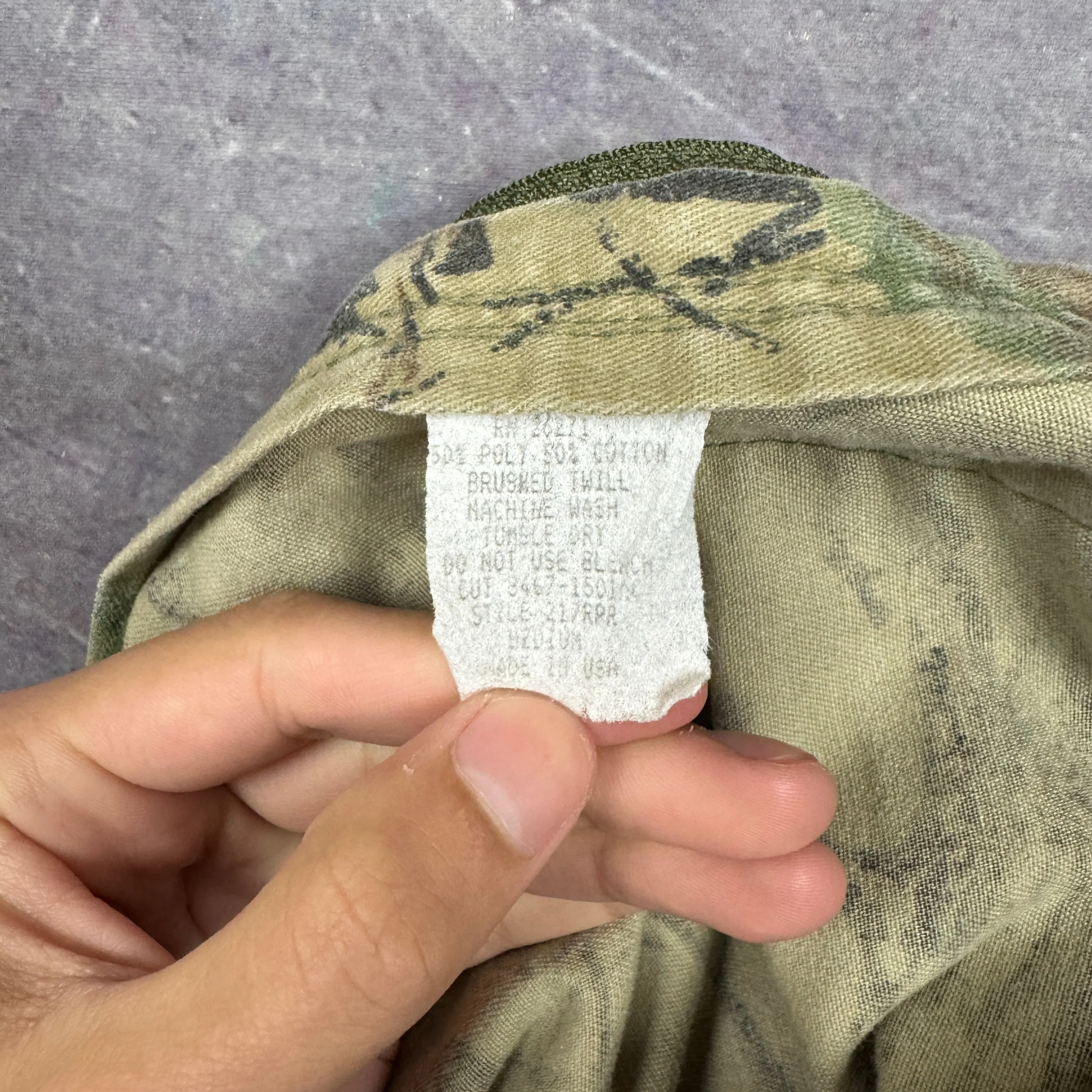 90s RealTree Camo Cargo Baggy Work Pants 33x30 2216