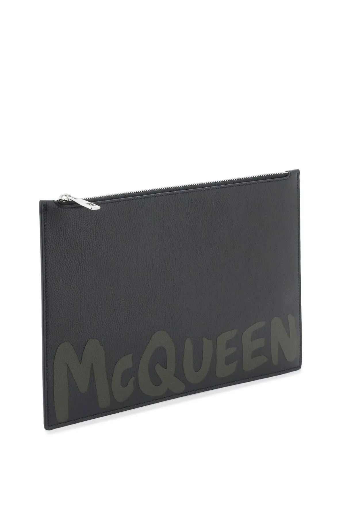 Alexander Mcqueen Men's Graffiti Flat Pouch