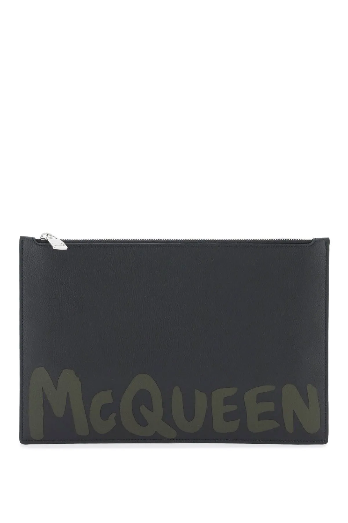 Alexander Mcqueen Men's Graffiti Flat Pouch