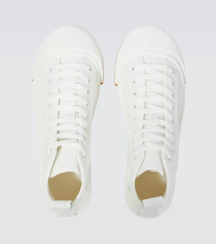 Bottega Veneta Vulcan high-top canvas sneakers