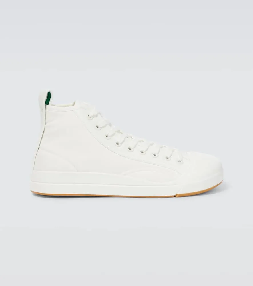 Bottega Veneta Vulcan high-top canvas sneakers