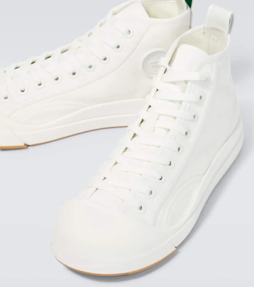 Bottega Veneta Vulcan high-top canvas sneakers