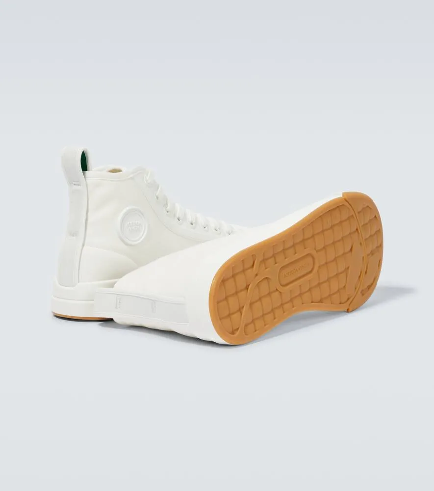 Bottega Veneta Vulcan high-top canvas sneakers
