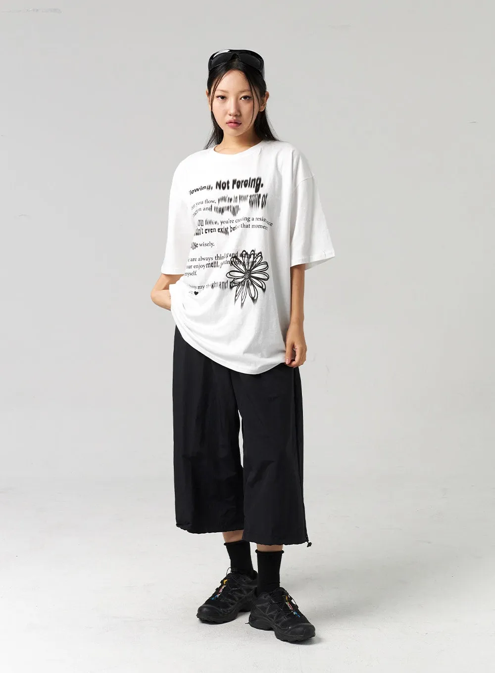 Graphic Oversized Tee CL307