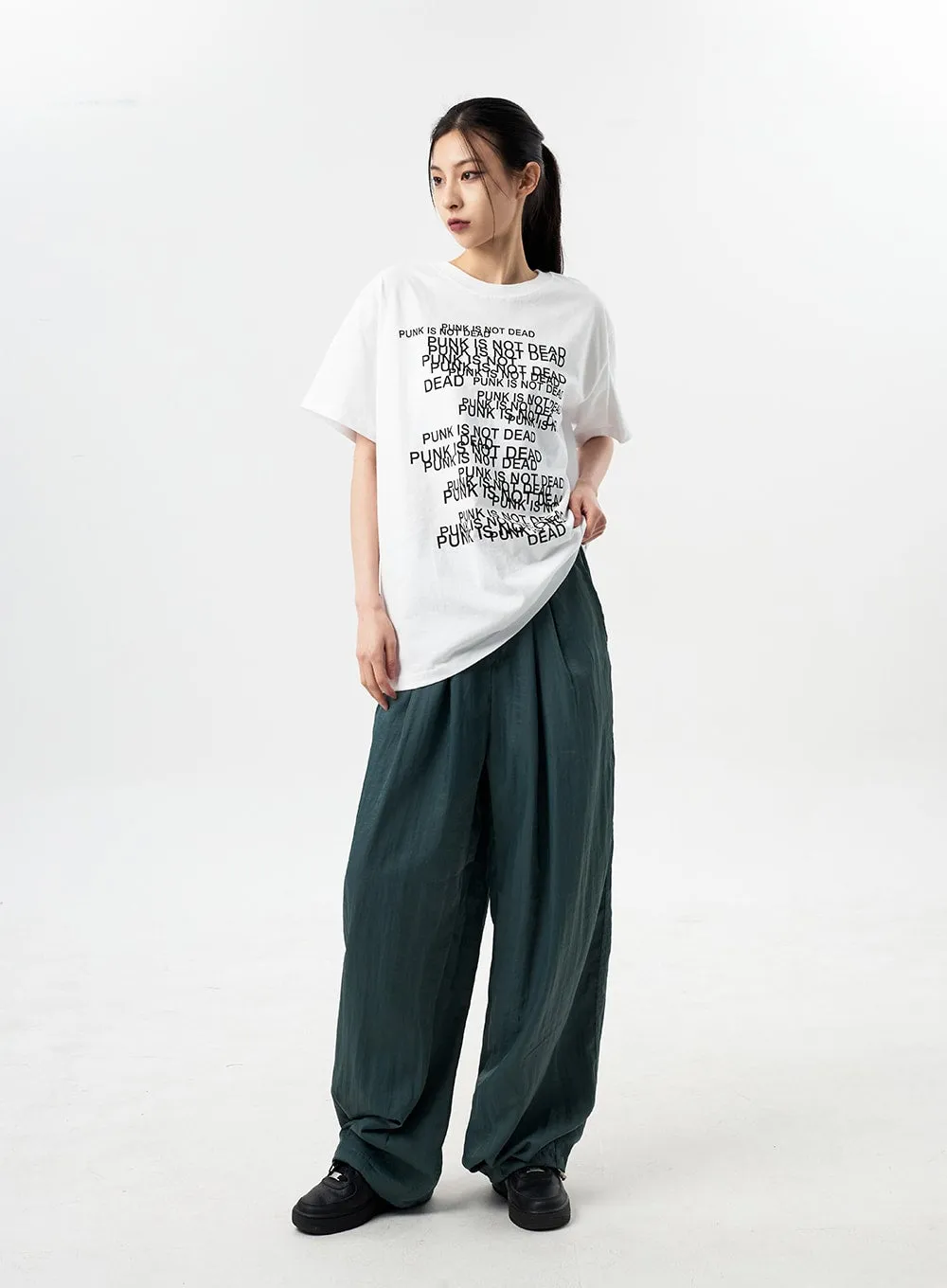 Graphic Oversized Tee CY312