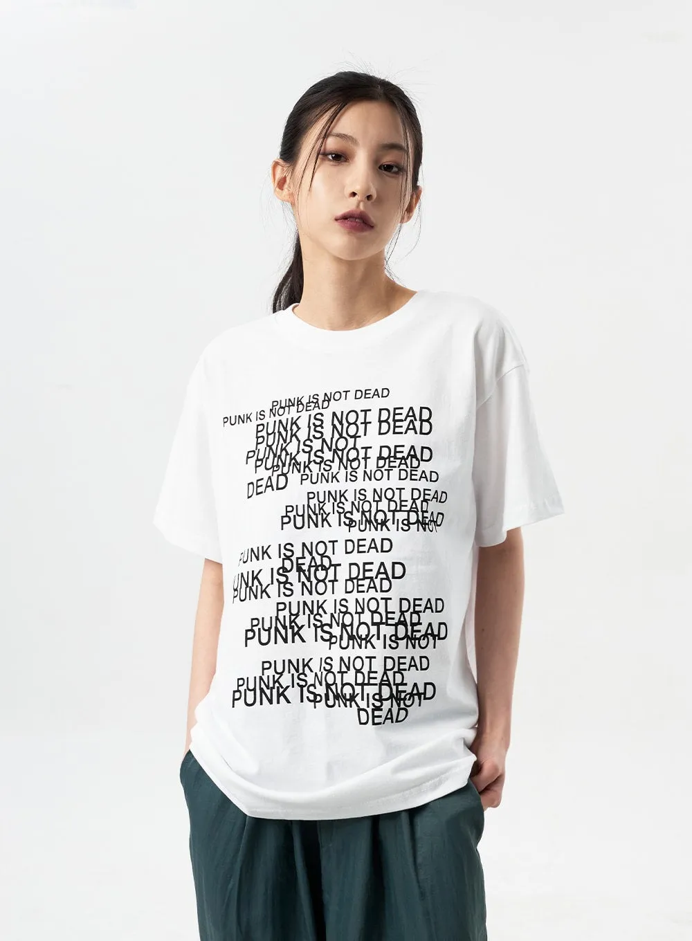 Graphic Oversized Tee CY312