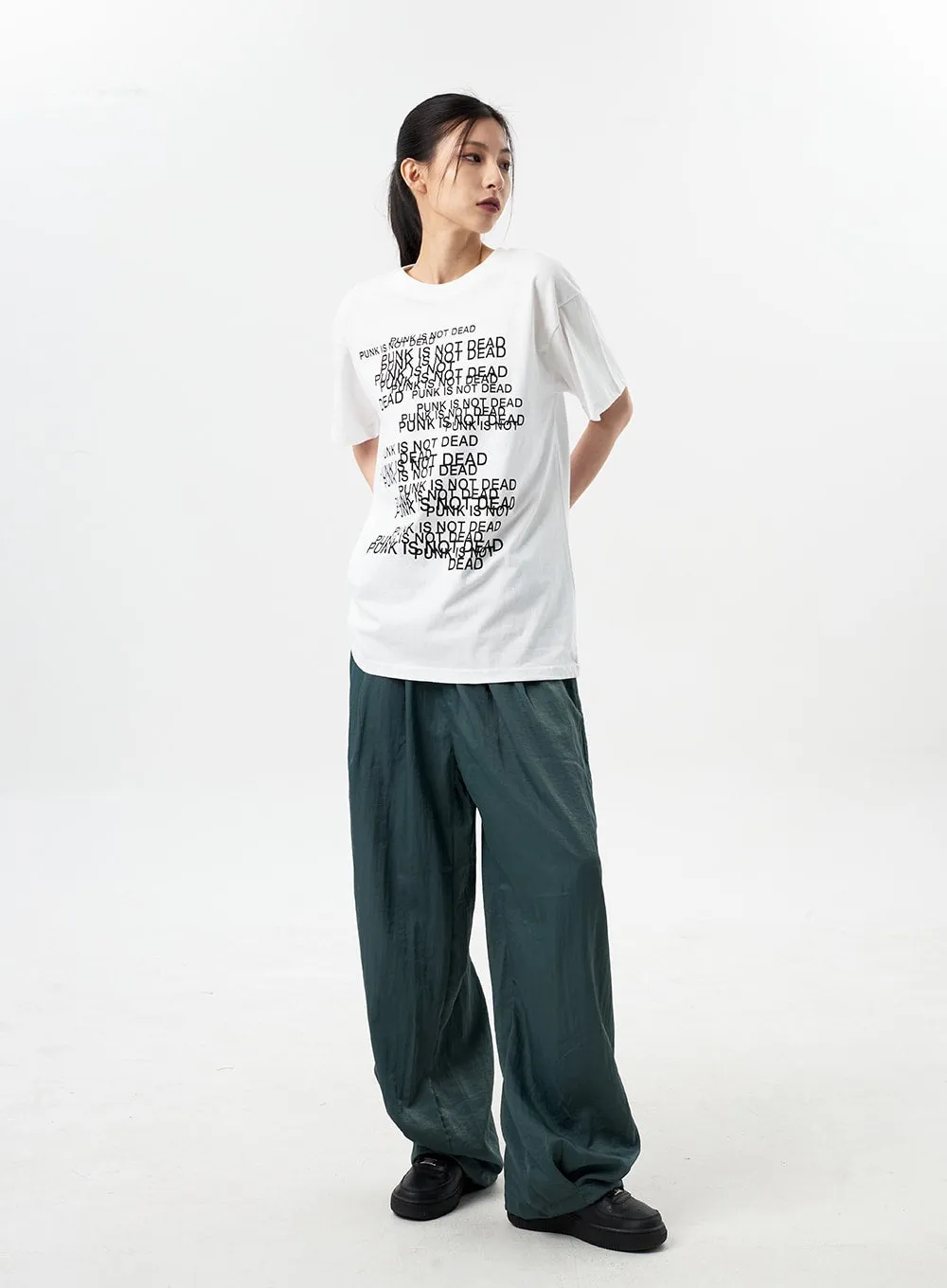 Graphic Oversized Tee CY312