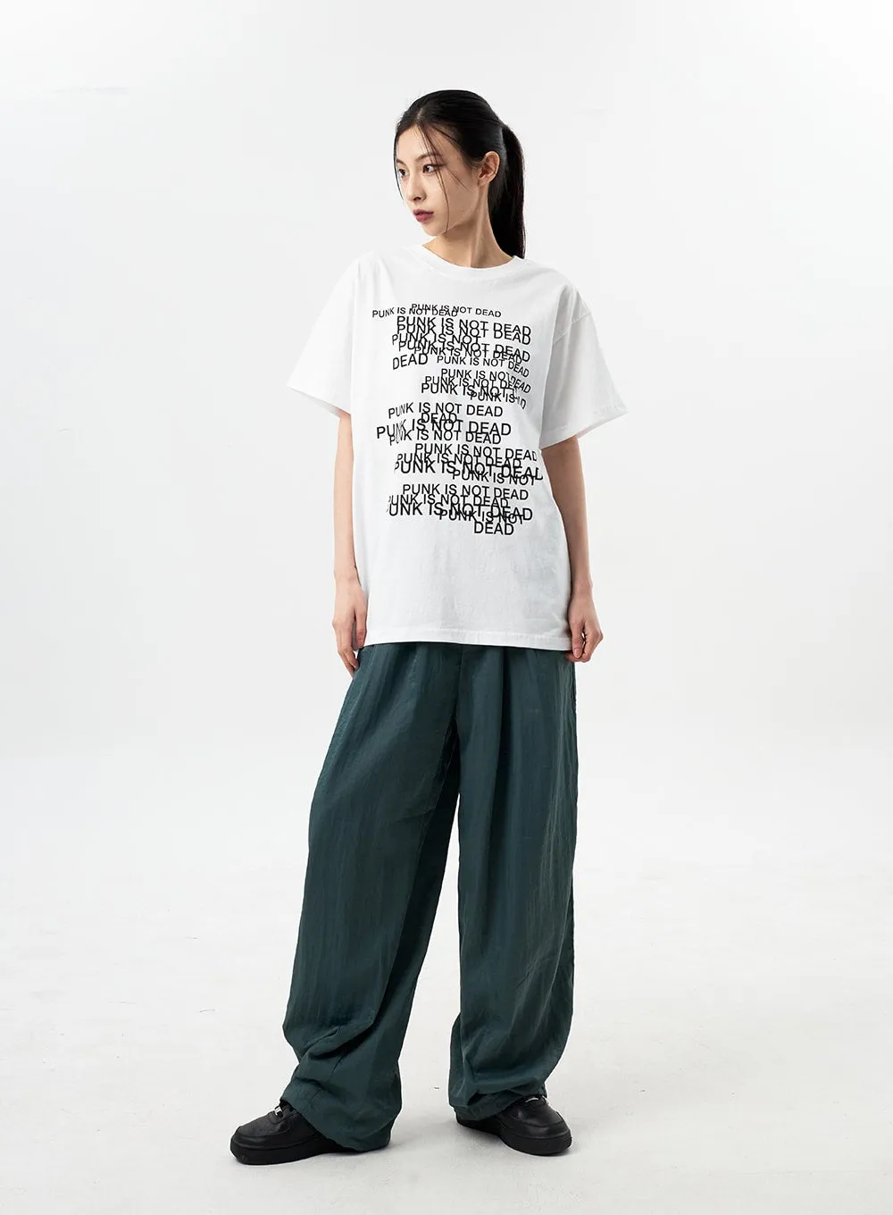 Graphic Oversized Tee CY312