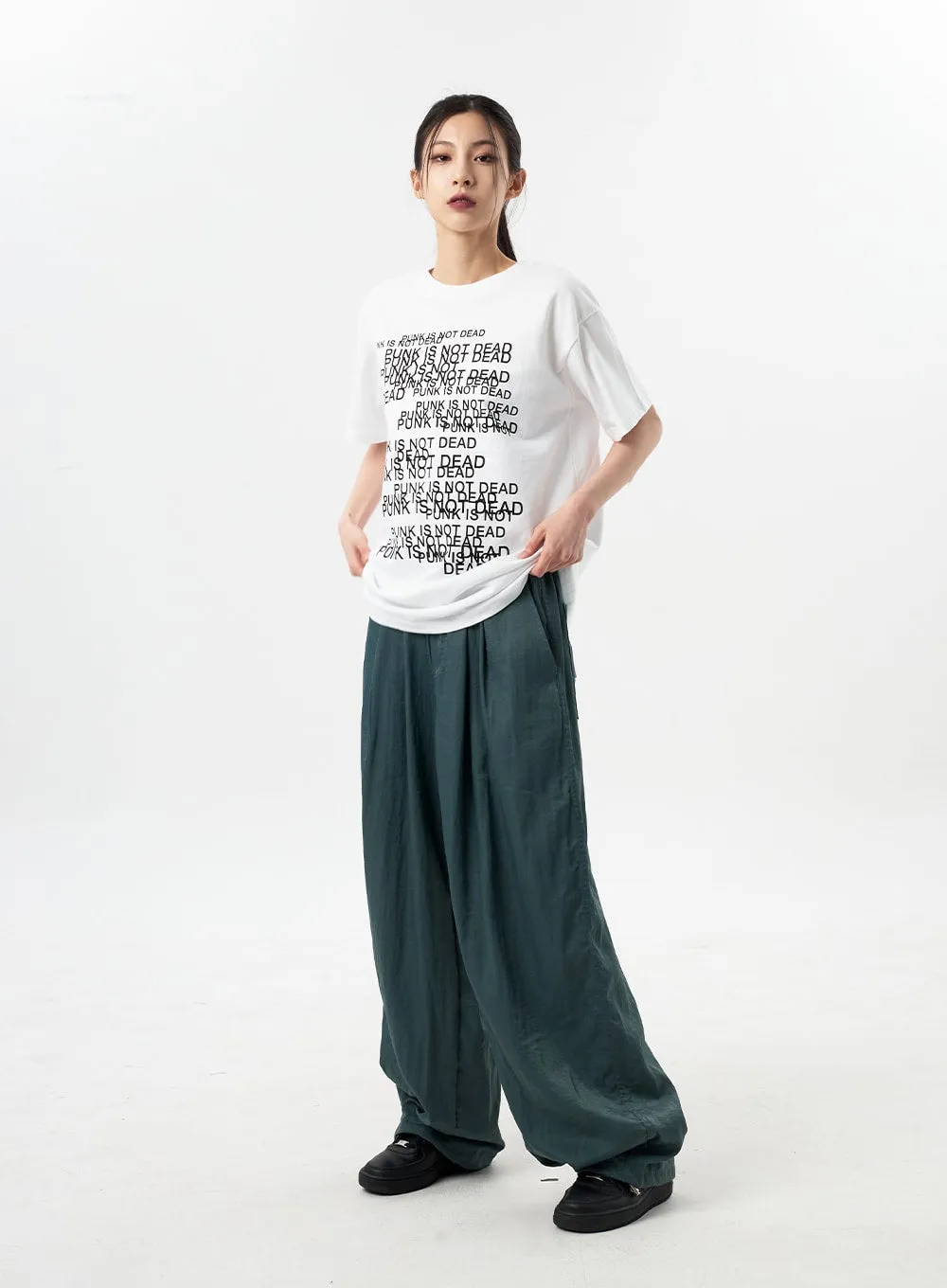Graphic Oversized Tee CY312