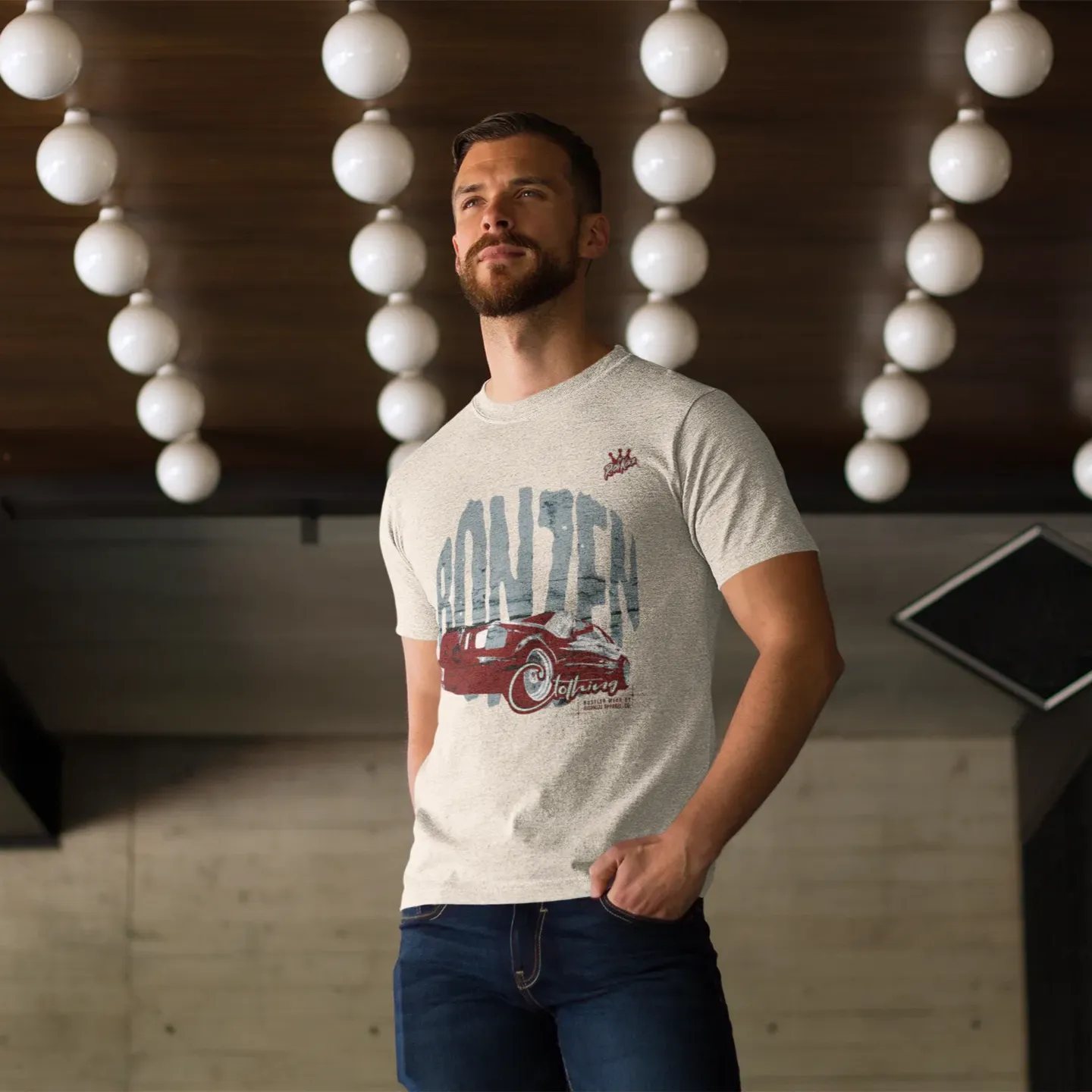 Herren Streetwear T-Shirt "Bonzen" Richkizz