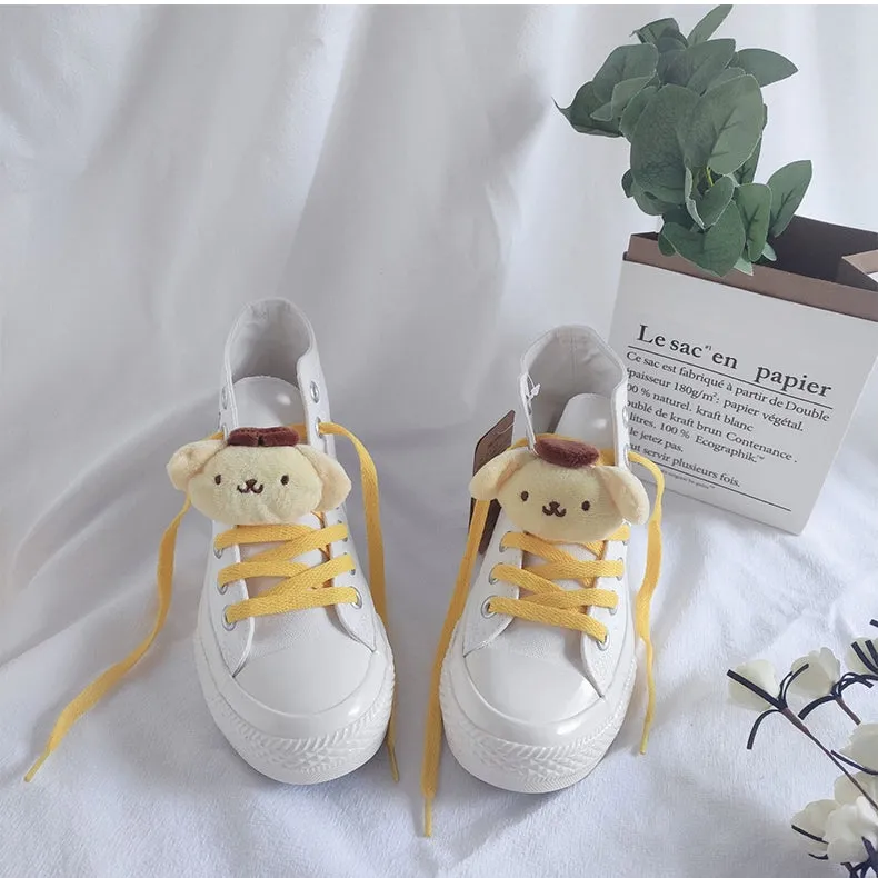 Kawaii Cinnamoroll High-top Canvas Shoes
