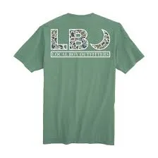 Local Boy Outfitters Men's LBO Bluff Short-Sleeve Tee-GREEN