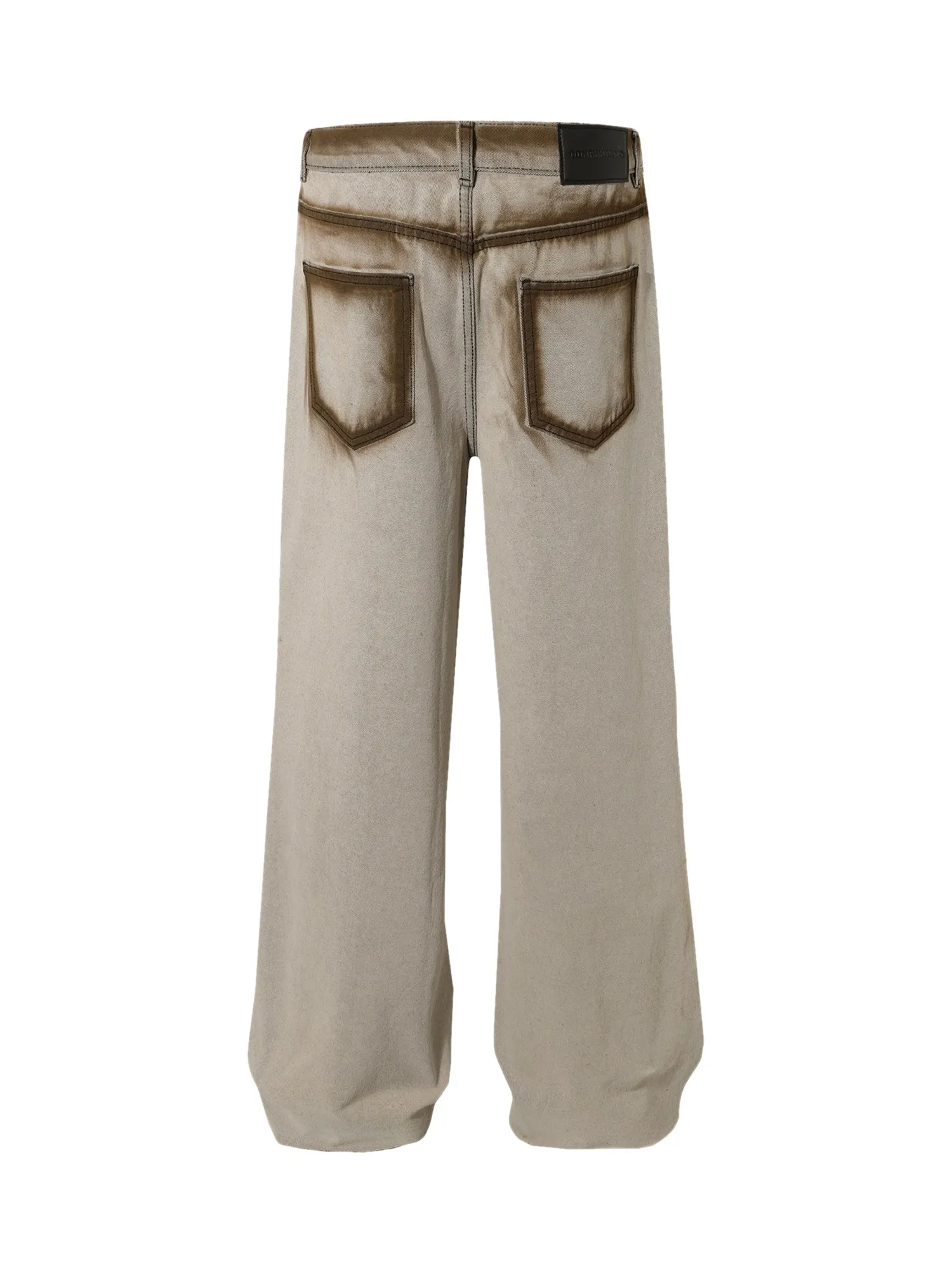 Sneakerhill Vintage Distressed Washed Jeans - 2160