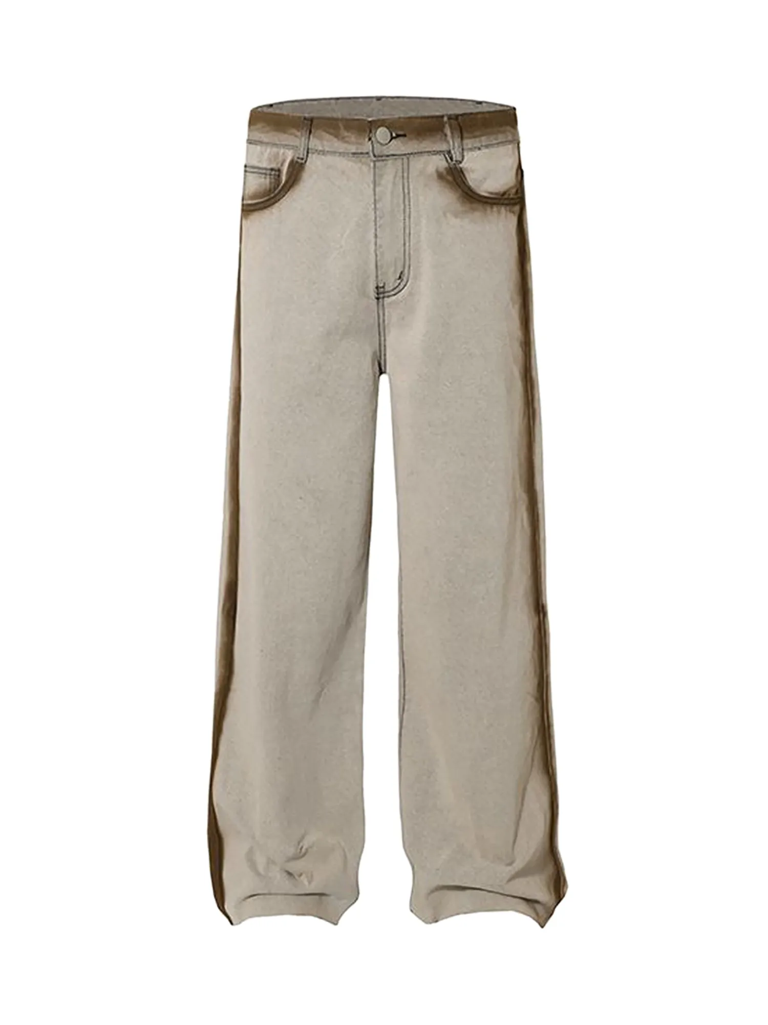 Sneakerhill Vintage Distressed Washed Jeans - 2160