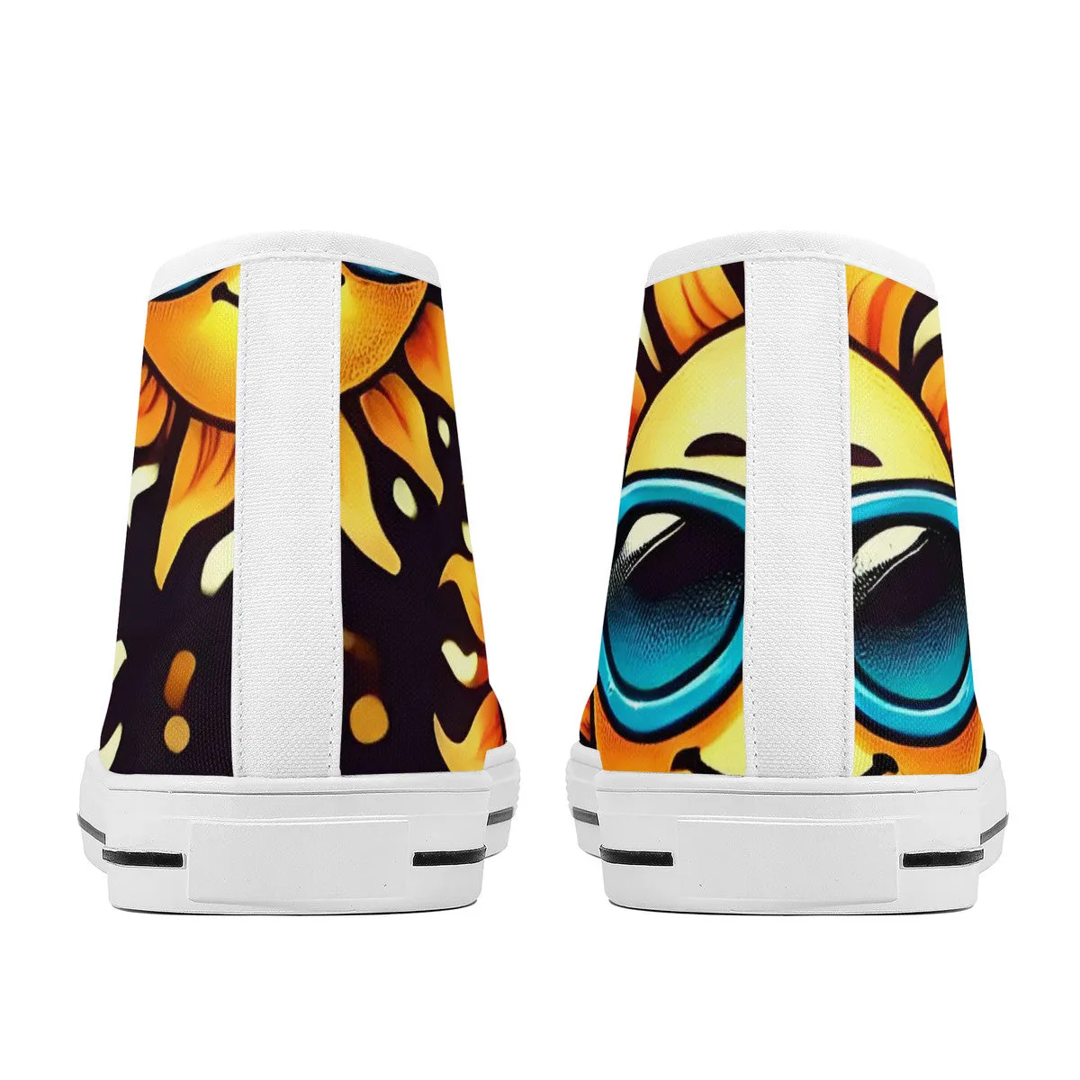Sunny Vibes High-Top Canvas Shoes (Adults)