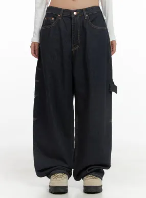 Trixie Cargo Baggy Jeans CS404