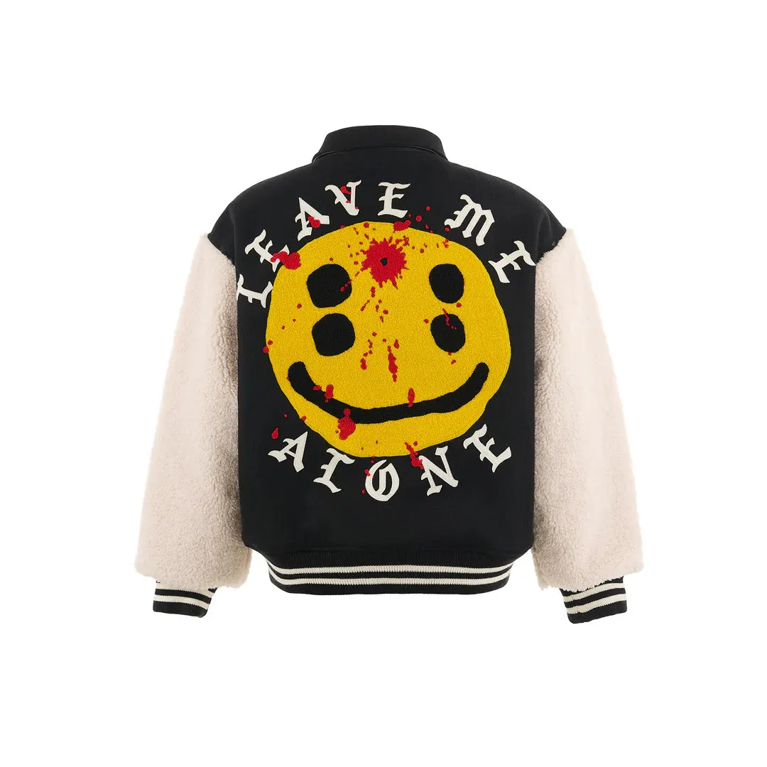 X CPFM Varsity Jacket Lma Black